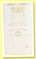 Caol Ila 13 yo 2007/2021 (55.6%, The Whisky Exchange, hogshead, cask #320247, 242 bottles) 