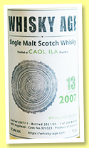 Caol Ila 13 yo 2007/2021 (57.4%, Whisky AGE, refill hogshead, cask #320323, 289 bottles) Caol Ila 13 yo 2007/2021 (57.4%, Whisky AGE, refill hogshead, cask #320323, 289 bottles)