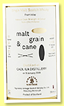 Caol Ila 13 yo 2008/2021 (55.4%, Signatory Vintage for malt, grain & cane, hogshead, cask #300057, 292 bottles) 