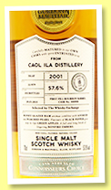 Caol Ila 19 yo 2001/2021 (57.6%, Gordon & MacPhail, Connoisseurs Choice for The Whisky Exchange, first fill barrel, cask #308900, 192 bottles) 