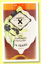 Clarendon 14 yo 2006/2021 (63.2%, Sample X, Jamaica, refill bourbon, 283 bottles) Clarendon 14 yo 2006/2021 (63.2%, Sample X, Jamaica, refill bourbon, 283 bottles)