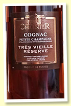 Domaine Chainier Très Vielle Reserve (40%, OB, Petite Champagne, +/-2020) Domaine Chainier Très Vielle Reserve (40%, OB, Petite Champagne, +/-2020)