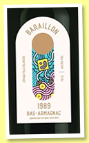 Domaine de Baraillon 1989/2021 'Folle Blanche 100%' (44.9%, OB for Authentic Spirits, Bas-armagnac, 288 bottles) Domaine de Baraillon 1989/2021 'Folle Blanche 100%' (44.9%, OB for Authentic Spirits, Bas-armagnac, 288 bottles)