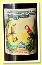 Finest Jamaican Rum 25 yo (50%, Duckhammers/Wu Dram Clan, 164 bottles, 2021) Finest Jamaican Rum 25 yo (50%, Duckhammers/Wu Dram Clan, 164 bottles, 2021)