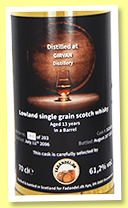 Girvan 13 yo 2006/2019 (61.2%, Fadandel.dk, barrel, cask #532404, 203 bottles) 
