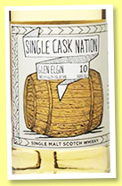 Glen Elgin 10 yo 2010/2020 (61.3%, Single Cask Nation, 2nd fill hogshead, cask #801386) 