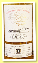 Glen Elgin 11 yo 2009/2020 (59.7%, The Single Malts of Scotland, for USA, hogshead, cask #807780)