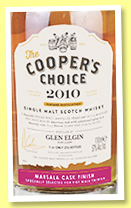 Glen Elgin 11 yo 2010/2021 (57%, Cooper's Choice, Hot Malt Taiwan, Marsala cask finish, 276 bottles)