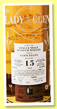 Glen Elgin 15 yo 2004/2020 (56.7%, Lady of the Glen, Tawny Port finish, 300 bottles)