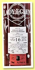 Glen Elgin 16 yo 2004/2020 (51.3%, Lady of the Glen, Rivesaltes finish, cask 801300, 180 bottles) 