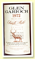 Glen Garioch 1972 (43%, OB for Oddbins, mid 1990s)
Glen Garioch 1972 (43%, OB for Oddbins, mid 1990s)