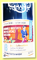 Glen Grant 18 yo (56.1%, Scotch Malt Whisky Society, for 19 Greville Street, #9.198, Crumbly Biscuits and Heavenly Blossom, 222 bottles, 2021)