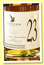 Glen Grant 23 yo 1997/2021 (53%, Quaich Bar Singapore, Signature Reserve, 220 bottles) 