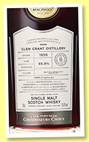 Glen Grant 65 yo 1956/2021 (55.9%, Gordon & MacPhail, Connoisseurs Choice, LMDW 65 Anniversary, first fill sherry butt, cask #4451, 100 bottles)
