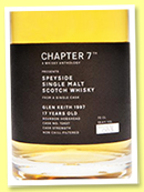 Glen Keith 17 yo 1997/2014 (52.3%, Chapter 7, bourbon hogshead, cask #72627, 309 bottles) Glen Keith 17 yo 1997/2014 (52.3%, Chapter 7, bourbon hogshead, cask #72627, 309 bottles)