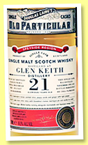 Glen Keith 21 yo 1995/2017 (51.5%, Douglas Laing, Old Particular, refill hogshead, cask #DL 11647, 257 bottles) Glen Keith 21 yo 1995/2017 (51.5%, Douglas Laing, Old Particular, refill hogshead, cask #DL 11647, 257 bottles)