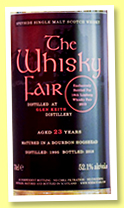 Glen Keith 23 yo 1995/2018 (52.1%, The Whisky Fair, bourbon hogshead) Glen Keith 23 yo 1995/2018 (52.1%, The Whisky Fair, bourbon hogshead)