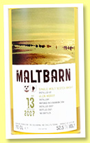 Glen Moray 13 yo 2007/2021 (52.5%, Maltbarn, bourbon cask, 160 bottles) Glen Moray 13 yo 2007/2021 (52.5%, Maltbarn, bourbon cask, 160 bottles)