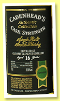 Glen Spey-Glenlivet 16 yo 2001/2018 (55.6%, Cadenhead, Authentic Collection, bourbon hogsheads, 294 bottles) Glen Spey-Glenlivet 16 yo 2001/2018 (55.6%, Cadenhead, Authentic Collection, bourbon hogsheads, 294 bottles)