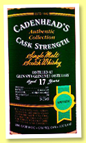 Glen Spey-Glenlivet 17 yo 2001/2019 (54.5%, Cadenhead, Authentic Collection, bourbon hogsheads, 294 bottles) Glen Spey-Glenlivet 17 yo 2001/2019 (54.5%, Cadenhead, Authentic Collection, bourbon hogsheads, 294 bottles)