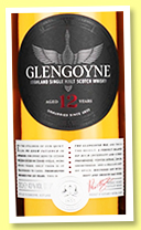 Glengoyne 12 yo (43%, OB, +/-2021) Glengoyne 12 yo (43%, OB, +/-2021)