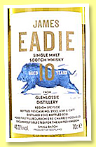 Glenlossie 10 yo 2010/2021 (46%, James Eadie, Small Batch, UK exclusive, 923 bottles) 