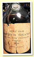 Grand Fine Champagne Cognac 1865 'Fine Old Liqueur Brandy' (OB, -/+ 1940s)
