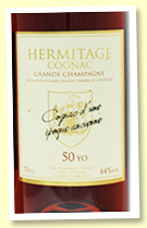 Hermitage 50 yo (44%, OB, cognac, Grande Champagne, +/2019) Hermitage 50 yo (44%, OB, cognac, Grande Champagne, +/2019)