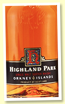 Highland Park 12 yo (43%, OB, Torino Import, -/+ 1990)
Highland Park 12 yo (43%, OB, Torino Import, -/+ 1990)