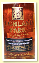 Highland Park 34 yo 1973/2008 (49.6%, OB for German Orkney Adventure Tour, 42 bottles) Highland Park 34 yo 1973/2008 (49.6%, OB for German Orkney Adventure Tour, 42 bottles)