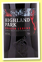 Highland Park 'Dragon Legend' (43.1%, OB, +/-2017)