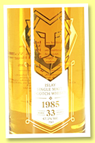 Islay Single Malt 33 yo 1985/2021 (47.1%, C. Dully Selection, refill hogshead, refill hogshead, cask #8, 98 bottles)
