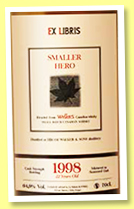 J.P. Wiser's 22 yo 1998/2021 'Smaller Hero' (64.5%, OB, for LMDW, Ex Libris, Canada, blended, refill casks, 1428 bottles) 