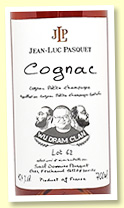 Jean-Luc Pasquet 'Lot 62' (40.4%, OB, for Wu Dram Clan, Petite Champagne, +/-2021) Jean-Luc Pasquet 'Lot 62' (40.4%, OB, for Wu Dram Clan, Petite Champagne, +/-2021)