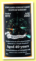 North of Scotland 49 yo 1971/2021 (40.4%, Boogieman Import, hogshead, 56 bottle)