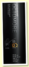 Octomore 5 yo 2015/2021 12.2 (57.3%, OB, 1st and 2nd fill bourbon with 1st fill Sauternes finish)
