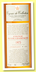 Petite Champagne 1973 (50.6%, Jean Grosperrin, L803, +/-2021) Petite Champagne 1973 (50.6%, Jean Grosperrin, L803, +/-2021)
