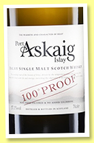 Port Askaig '100° Proof' (57.1%, Elixir Distillers, +/-2018) Port Askaig '100° Proof' (57.1%, Elixir Distillers, +/-2018)