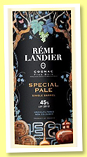 Rémi Landier 'Special Pale Sigle Barrel Lot 2012' (45%, OB, cognac, 900 bottles, +/-2020) 