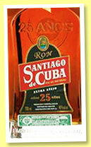Santiago de Cuba 25 yo (40%, OB, Cuba, +/-2021) Santiago de Cuba 25 yo (40%, OB, Cuba, +/-2021)