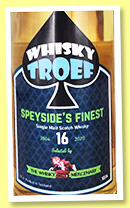 Speyside's Finest 16 yo 2004/2020 (53.1%, The Whisky Mercenary, for Whisky Troef, refill sherry, 115 bottles) Speyside's Finest 16 yo 2004/2020 (53.1%, The Whisky Mercenary, for Whisky Troef, refill sherry, 115 bottles)