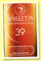 The Singleton of Glen Ord 39 yo (46.2%, OB, 1,695 bottles, 2021)