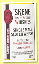 Tomatin 2015/2020 (50%, Skene, oloroso, 186 bottles) Tomatin 2015/2020 (50%, Skene, oloroso, 186 bottles)