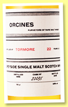 Tormore 22 yo 1995/2018 (46%, The Whisky Lodge, Orcines, hogshead, cask #20035) Tormore 22 yo 1995/2018 (46%, The Whisky Lodge, Orcines, hogshead, cask #20035)