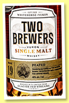 Two Brewers 'Peated Release No.19' (46%, OB, Canada, single malt, +/-2021) Two Brewers 'Peated Release No.19' (46%, OB, Canada, single malt, +/-2021)