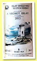 A Secret Islay 8 yo 2013/2021 (53.3%, Wu Dram Clan, PX hogshead, 264 bottles) A Secret Islay 8 yo 2013/2021 (53.3%, Wu Dram Clan, PX hogshead, 264 bottles)