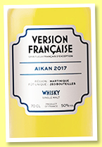 Aïkan 2017/2022 (63%, LMDW, Version Française, rhum cask) Aïkan 2017/2022 (63%, LMDW, Version Française, rhum cask)