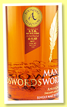 Annandale 2017/2022 'Man O' Words Founders Selection' (60.4%, OB, STR Burgundy, cask #307, 244 bottles)