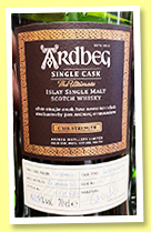 Ardbeg 2013/2021 (60.9%, OB, 2nd fill manzanilla butt, cask #272, 671 bottles) Ardbeg 2013/2021 (60.9%, OB, 2nd fill manzanilla butt, cask #272, 671 bottles)