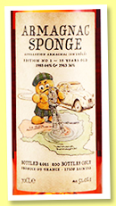 Armagnac 35 yo 1985-1963 (51%, Armagnac Sponge)